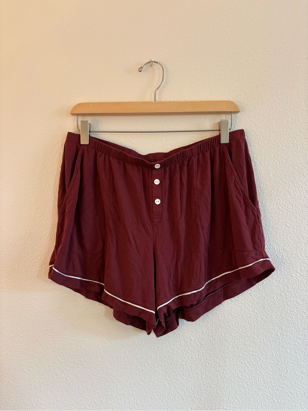 soma cool nights pajama shorts size large